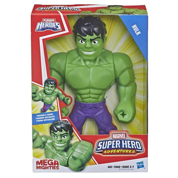 Hasbro Playskool Heroes Marvel Super Hero Adventures Mega Mighties Hulk