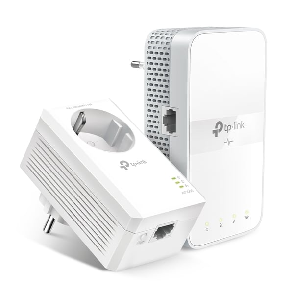 TP-LINK TL-WPA7617 KIT V1 Wi-Fi Kit - Powerline Adapterkit 1GbE, HomePlug AV (HPAV)