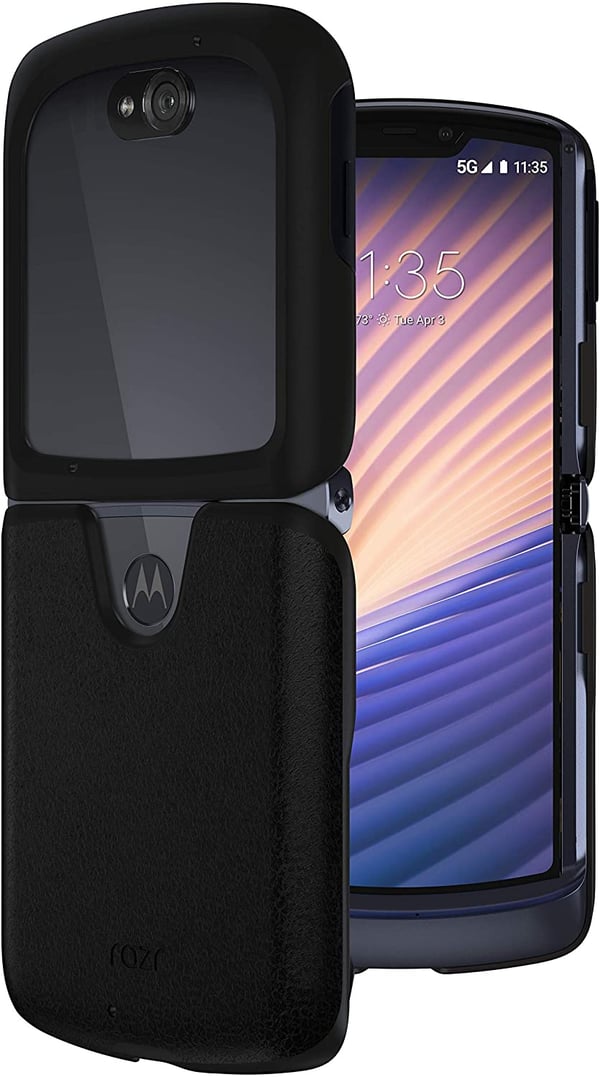 Motorola PG38C03190 mobiltelefonfodral 15,8 cm (6.2") Utbytbara fodral Svart