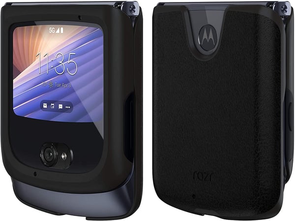 Motorola PG38C03190 mobiltelefonfodral 15,8 cm (6.2") Utbytbara fodral Svart