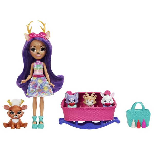 Enchantimals Baby Best Friends DANESSA DEER nukke ja SPRINT