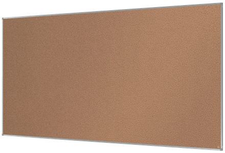 Nobo 1915348 opslagstavle Brun Aluminium