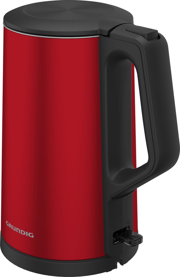 Grundig WK 8340 elkedel 1,7 L 2200 W Rød
