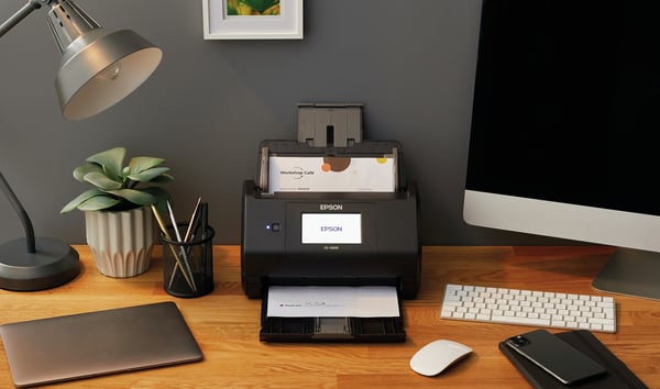 Epson WorkForce ES-580W Skanner med papir-tilførsel 600 x 600 dpi A4 Sort