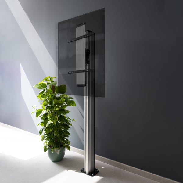 TooQ FS2270M-B fäste för skyltningsskärm 177,8 cm (70") Silver