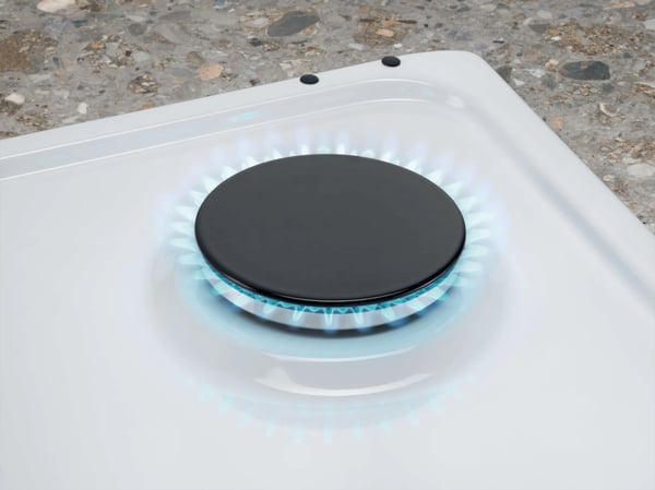 Electrolux PB750UV Hvid Indbygget 75 cm Gaskomfur 5 zone(s)