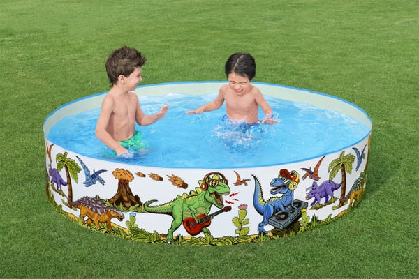Bestway 55022 / 24 ovan mark-svimmingpooler Pool med ram Rund Multifärg