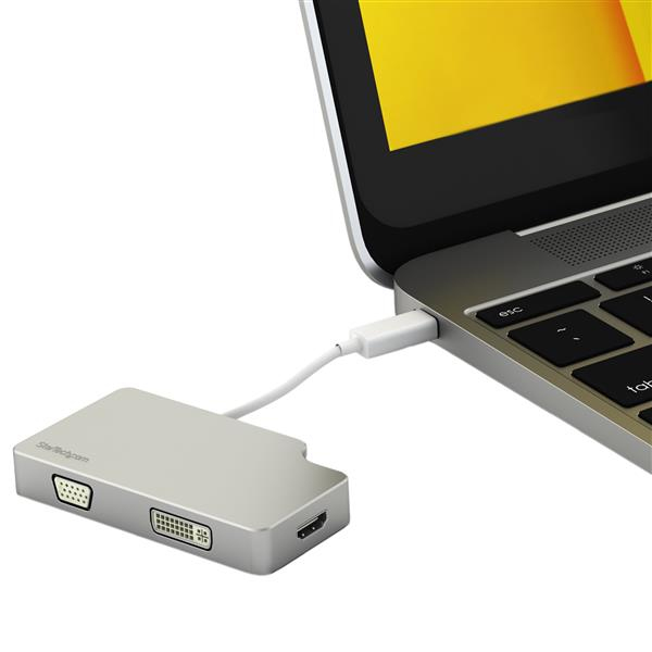 StarTech.com MDPVGDVHD4K videokabel adapter 0,11 m Sølv