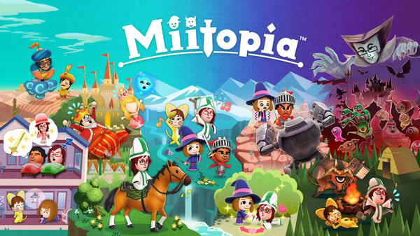 Nintendo Miitopia Standard Engelsk, Italiensk Nintendo Switch