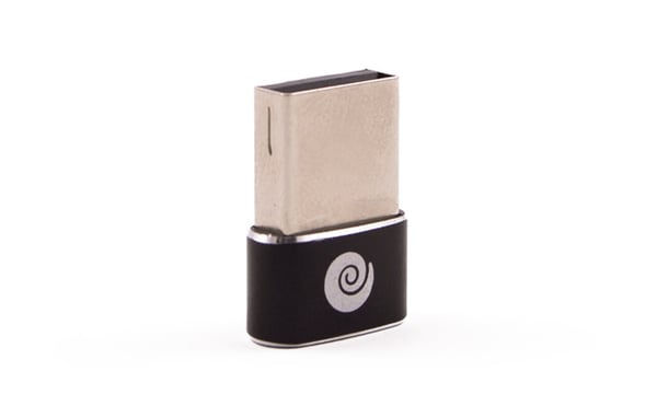 CoolBox COO-ADAPCUC2A kabelomvandlare (hane/hona) USB A USB C Svart