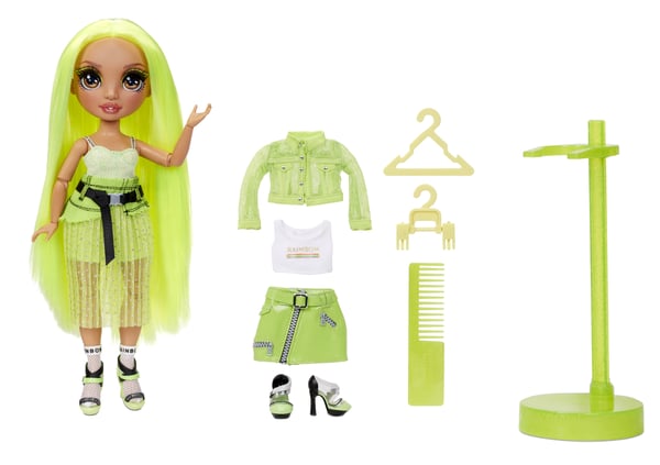 Rainbow High Fashion Doll- Karma Nichols (Neon)