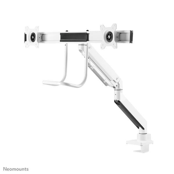 Neomounts NM-D775DXWHITE monitorin kiinnike ja jalusta 81,3 cm (32") Vastaanotto Valkoinen