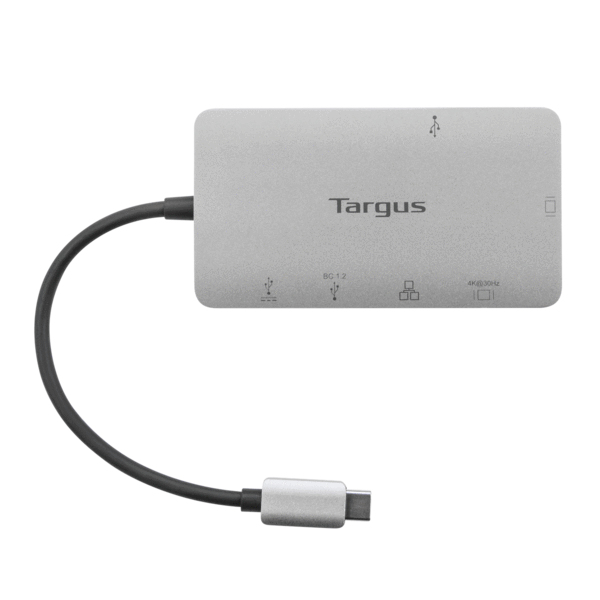 Targus DOCK419 Kabel USB 3.2 Gen 1 (3.1 Gen 1) Type-C Grå