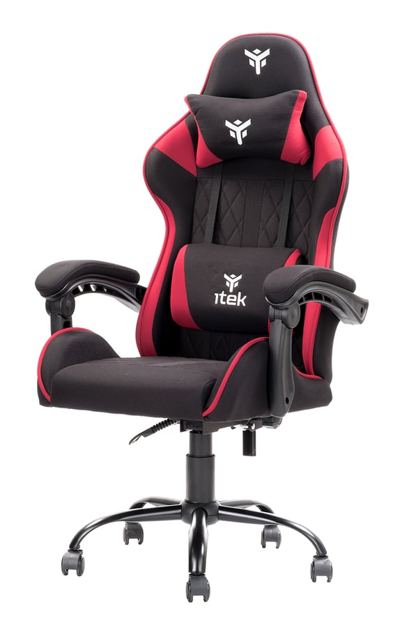 itek RHOMBUS FF10 Universal gamingstol Polstret sæde itek RHOMBUS FF10 Universal gamingstol Polstret sæde