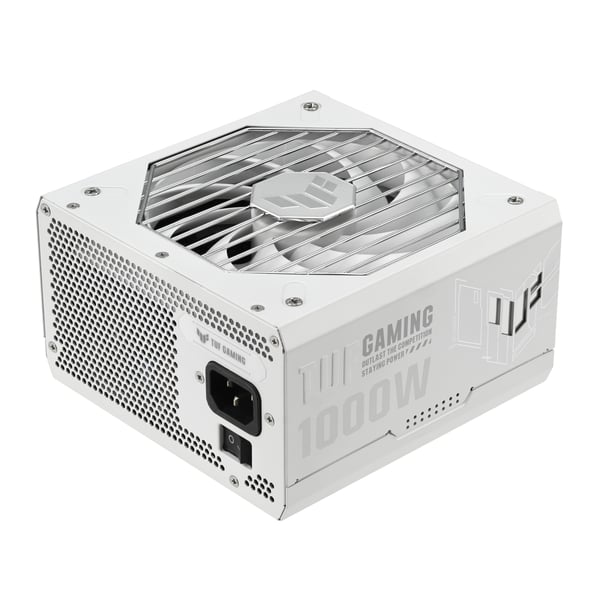 ASUS TUF Gaming 1000W Gold White Edition strömförsörjningsenheter 20+4 pin ATX ATX Vit