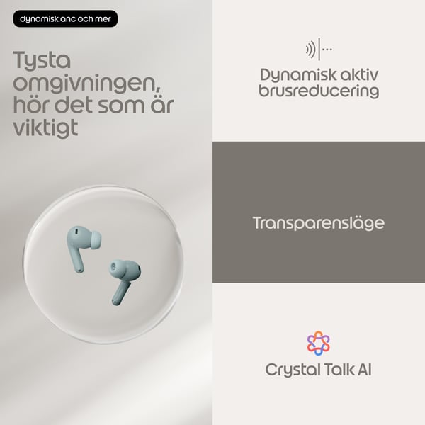 Motorola Moto Buds 2 Headset Trådlös I öra Samtal/musik Bluetooth Grå