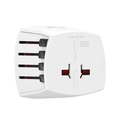 Hama MUV Micro strømstik adapter Universel Hvid