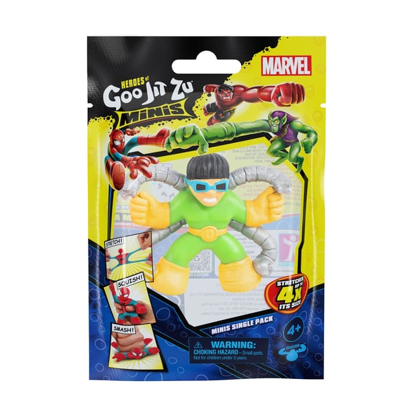 Goo Jit Zu Marvel Minis In CDU Elastisk legetøjsfigur
