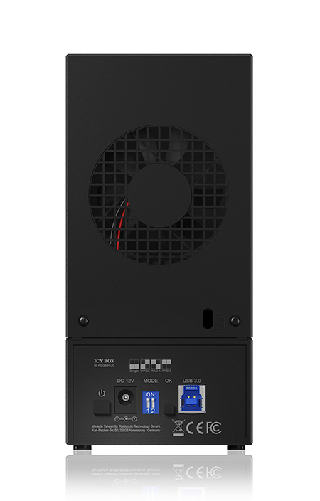 ICY BOX IB-RD3621U3 HDD/SSD kabinet Sort 3.5"