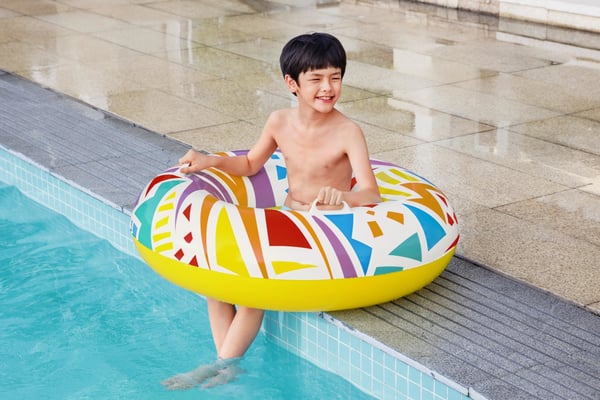 Bestway 36228 pool- och badmadrass Blandade färger Bild PVC Simring