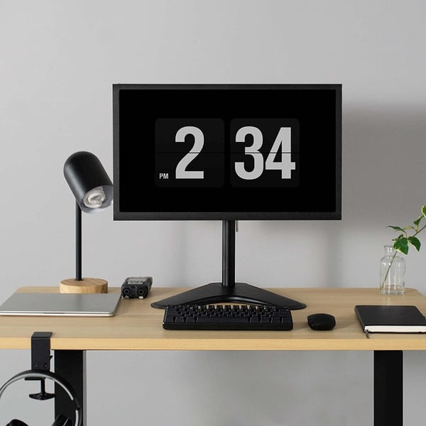 Techly ICA-LCD 2500 monitorin kiinnike ja jalusta 68,6 cm (27") Vastaanotto Musta