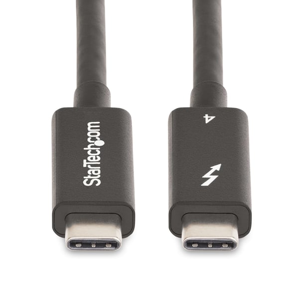 StarTech.com 2 m Aktiv Thunderbolt 4-kabel, 40 Gbit/s, 100W PD, USB4 - USB-kabel - 24-stifts USB-C (M