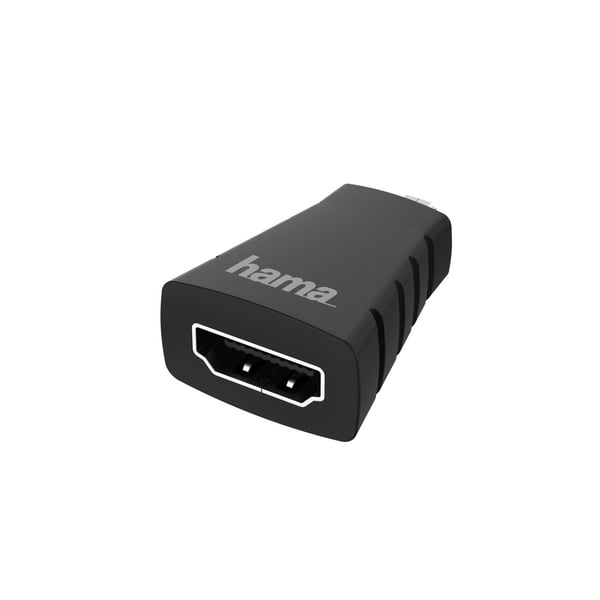 Hama 00200348 kabel kønsskifter HDMI Type D (Micro) HDMI Type A (Standard) Sort