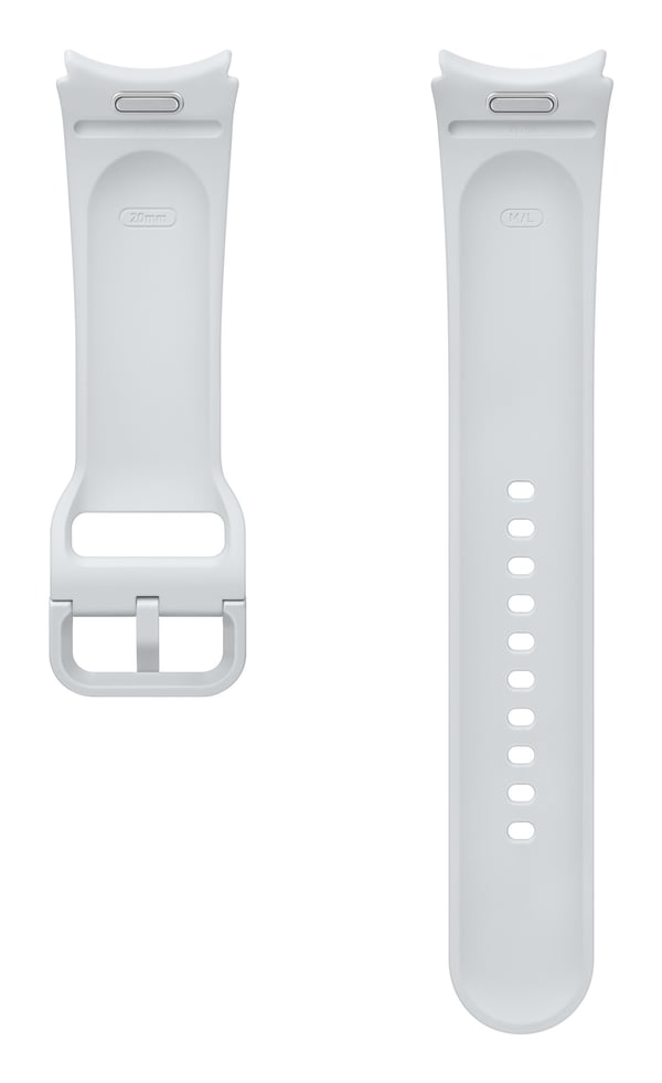 Samsung ET-SFR94LSEGEU smarta bärbart tillbehör Band Silver Fluoroelastomer