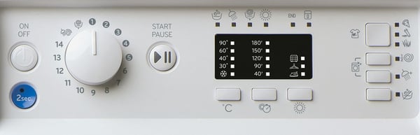 Indesit BI WDIL 861485 EU vaskemaskine - tørretumbler Indbygget Front-læsning