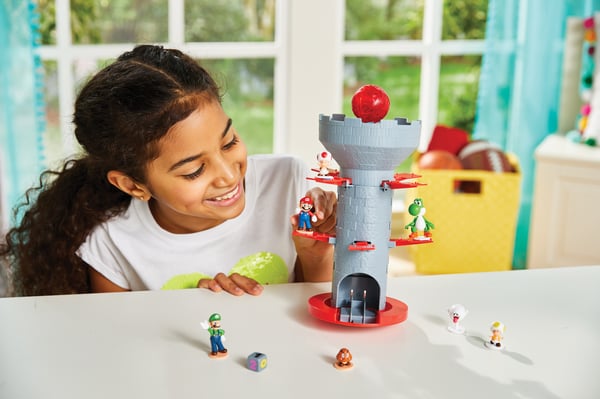EPOCH Games Super Mario Blow Up! Shaky Tower