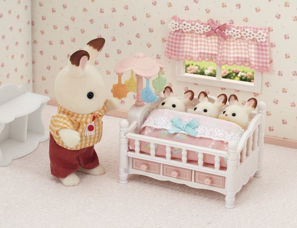 Sylvanian Families Babyseng med uro