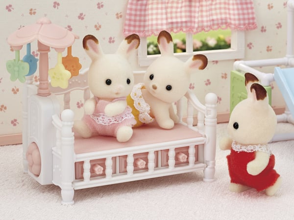 Sylvanian Families Babyseng med uro