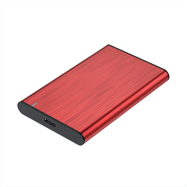 AISENS ASE-2525RED drevkabinet SSD kabinet Rød 2.5"