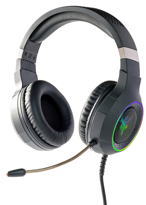 itek H430 Headset Kabel Huvudband Spela Svart