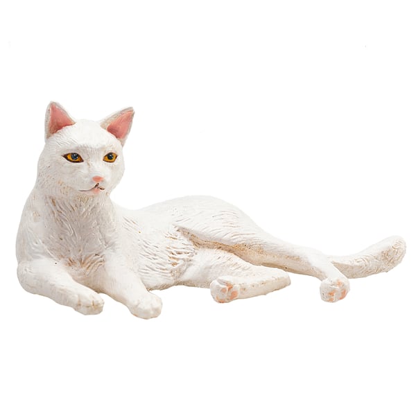 Mojo Fun Cat Lying White