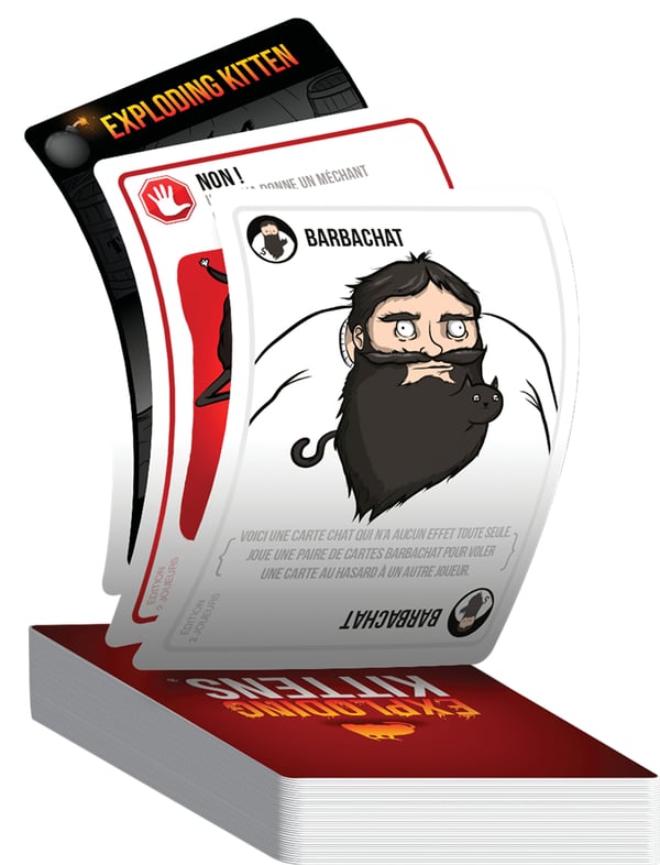 Asmodee Exploding Kittens 10 min Korttipeli Perhe