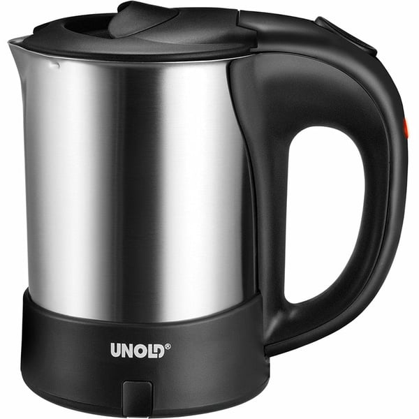 Unold 18575 vattenkokare 0,5 l 1000 W Svart, Rostfritt stål