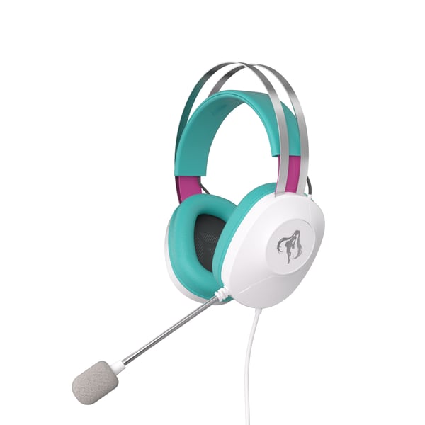 ASUS TUF Gaming H1 Gen II Hatsune Miku Edition Kuulokkeet Langallinen Pääpanta Pelaaminen USB A-tyyppi Vaaleanpunainen, Turkoosi, Valkoinen