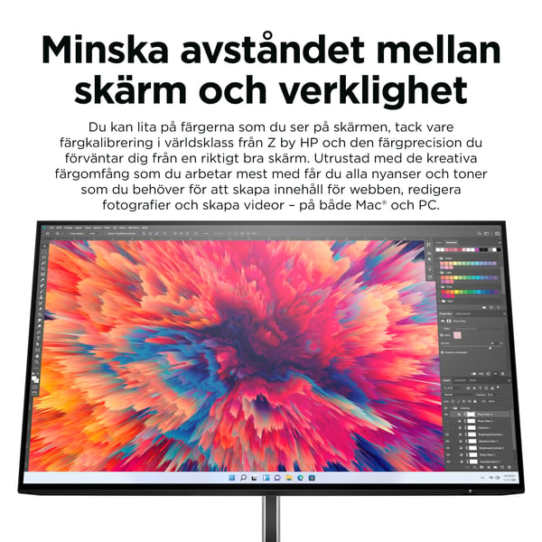 HP Z24q G3 QHD-bildskärm