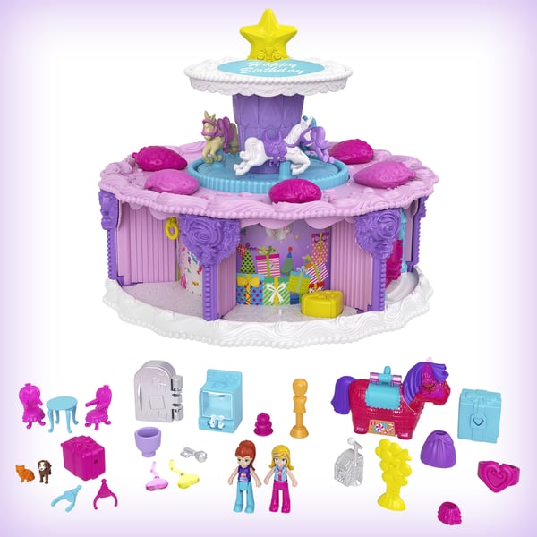 Polly Pocket Birthday Cake Countdown