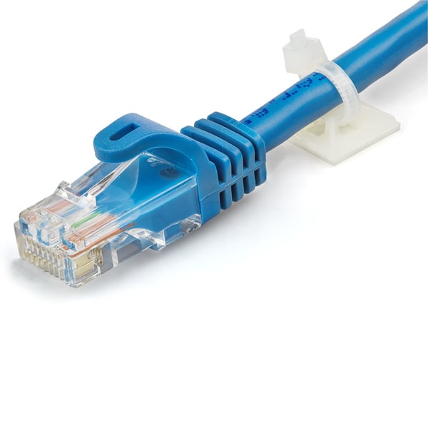 StarTech.com CBMCTM1 kabelbinderbeslag Hvid Nylon 100 stk