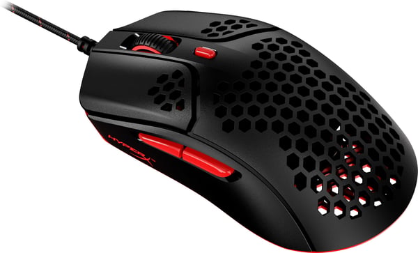 HyperX Pulsefire Haste – gamingmus (svart-röd)