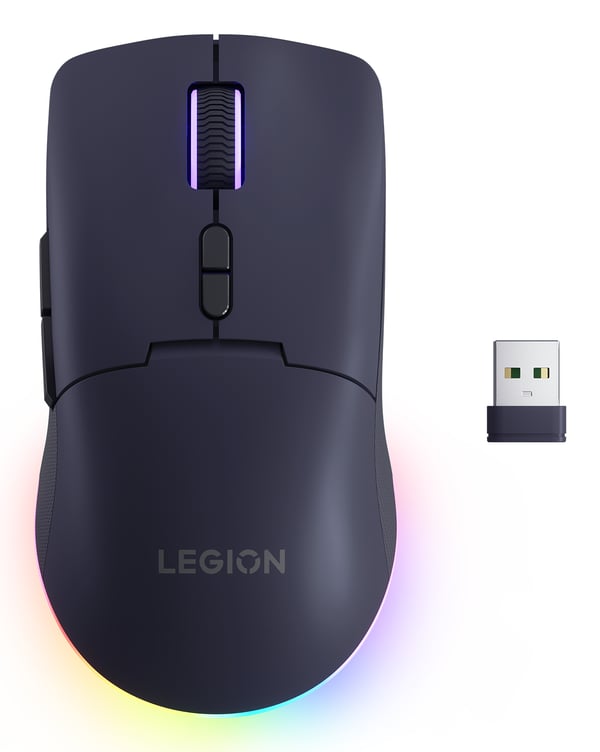 Lenovo Legion M220 datormöss Spela Ambidextrous RF Wireless + Bluetooth + USB Type-C Optisk 5000 DPI