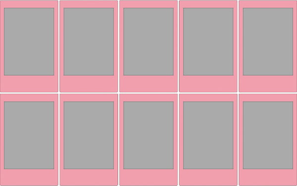 Fujifilm Instax Mini Pink Lemonade instant film 10 stk 54 x 86 mm