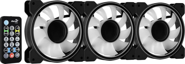 Aerocool Mirage 12 ARGB Pro Datorväska Fan 12 cm Svart