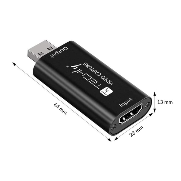 Techly I-USB-VIDEO-1080TY video omformer 1920 x 1080 pixel