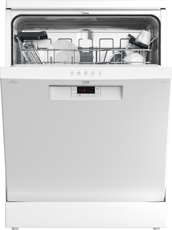 Beko BDFN15D431W Fritstående 14 kuverter