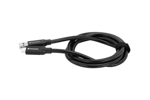 Verbatim 48871 USB-kabel USB 3.2 Gen 2 (3.1 Gen 2) 1 m USB A USB C Sort