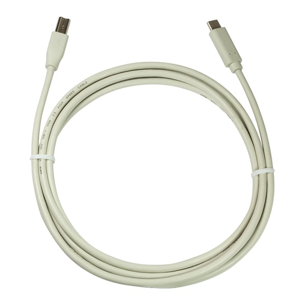 LogiLink CU0160 USB-kablar USB 2.0 1 m USB C USB B 0,48 Gbit/s Vit