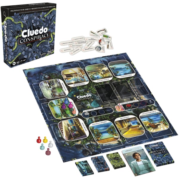Cluedo Clue Conspiracy Brætspil Udledning